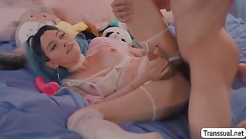 Slut Tgirl Toyed And Analed By Friend