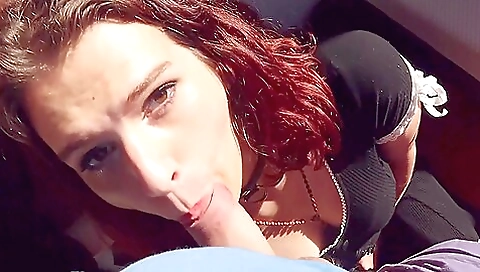 Sunday Cock Worship - Adorable Trans Wife Worships Her Husbands Cock 13 Min